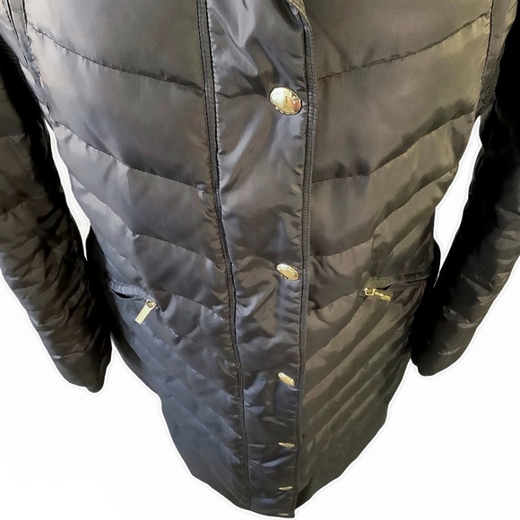 🧥MICHAEL KORS Black Puffer Coat - Picture 7 of 8